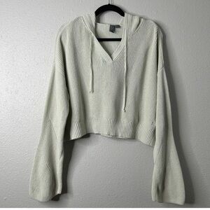 Sweaty Betty Cropped Beach Knit Hoodie